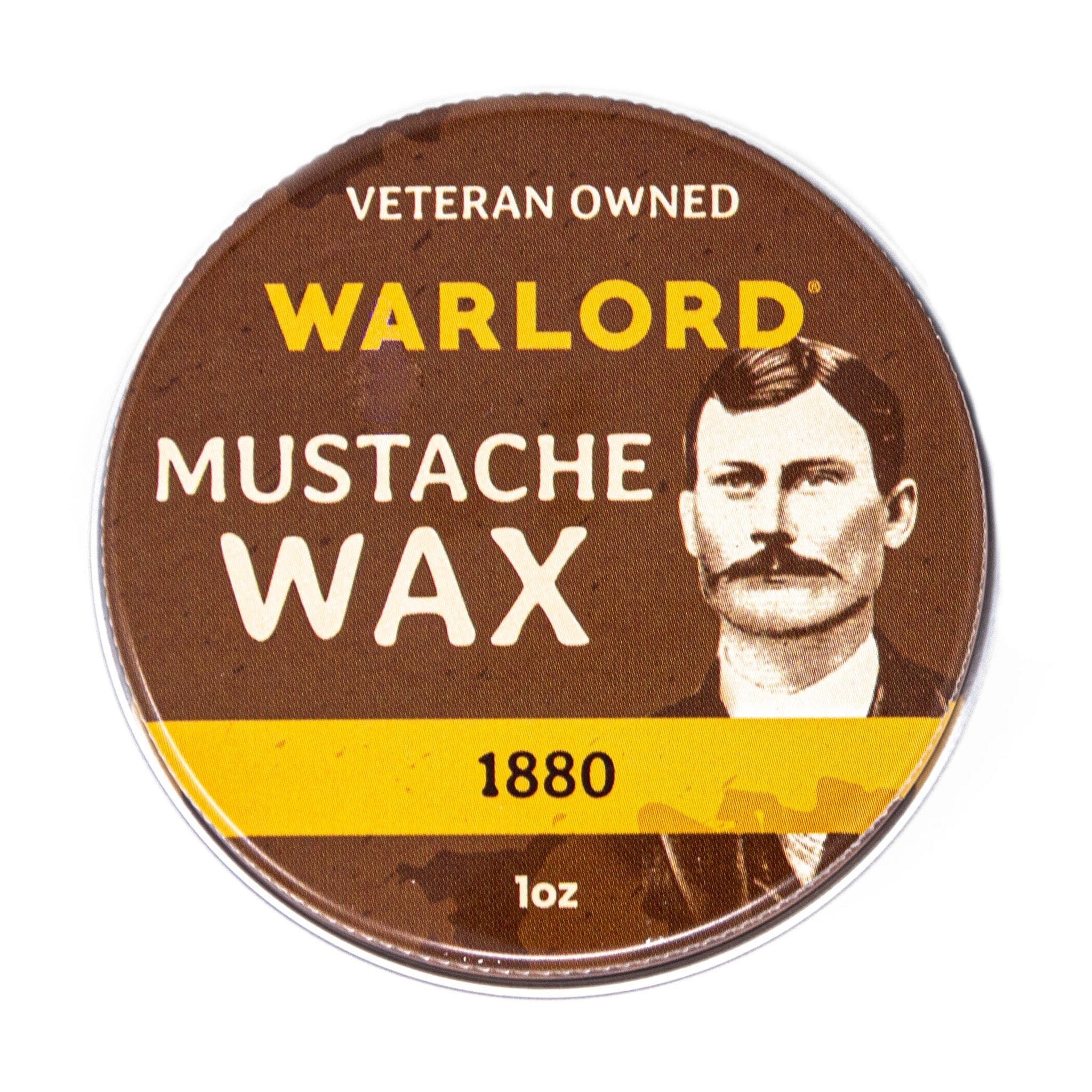 1880 Mustache Wax Warlord Men's Grooming Essentials