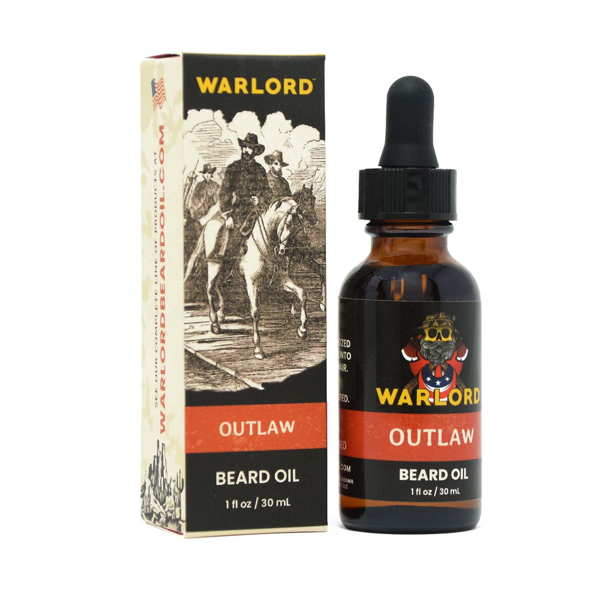 Outlaw's Cursed Cowboy Beard Oil & Hair Elixir