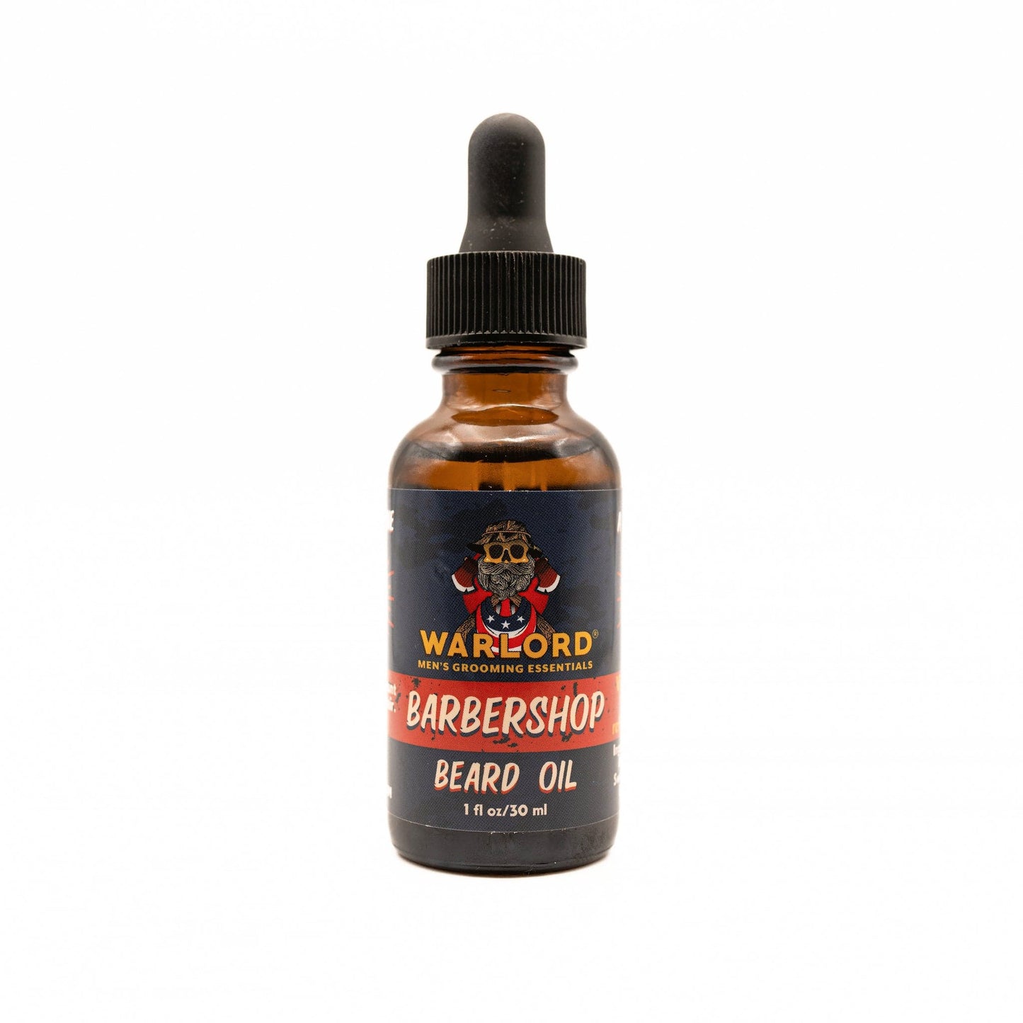 Barbershop Beard Oil - Warlord - Men's Grooming Essentials
