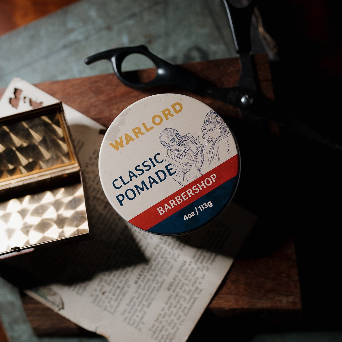 Barbershop Classic Hair Pomade - Warlord - Men's Grooming Essentials