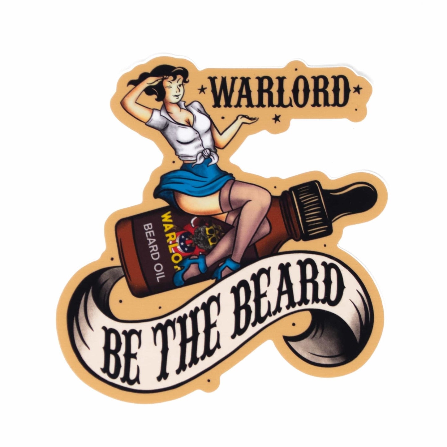 Dorothy Sticker – Warlord Pin - Up Series - Warlord - Men's Grooming Essentials