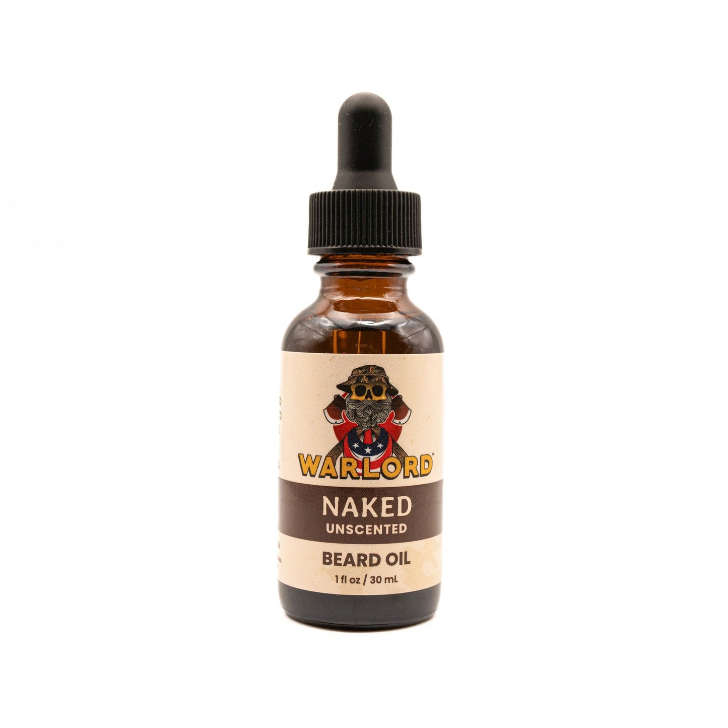 Naked Beard Oil | Fragrance Free - Warlord - Men's Grooming Essentials