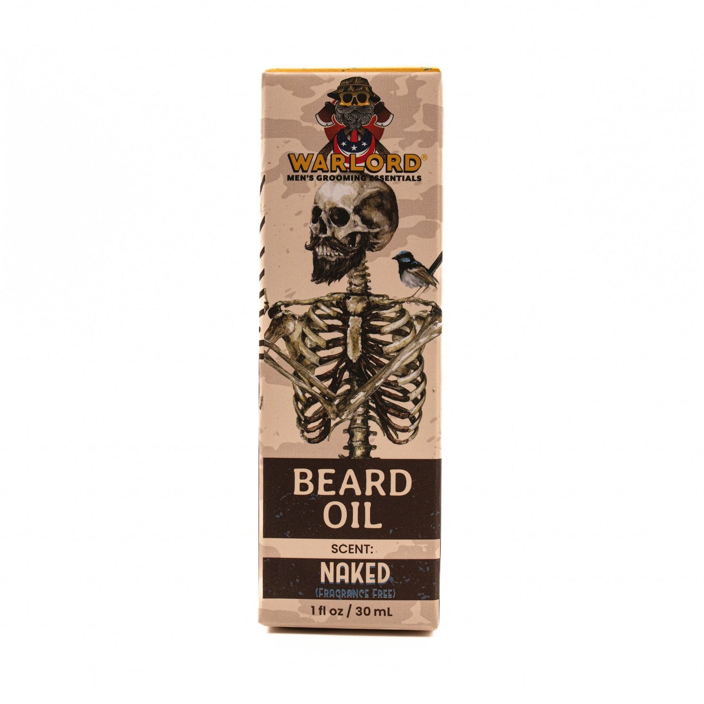 Naked Beard Oil | Fragrance Free - Warlord - Men's Grooming Essentials
