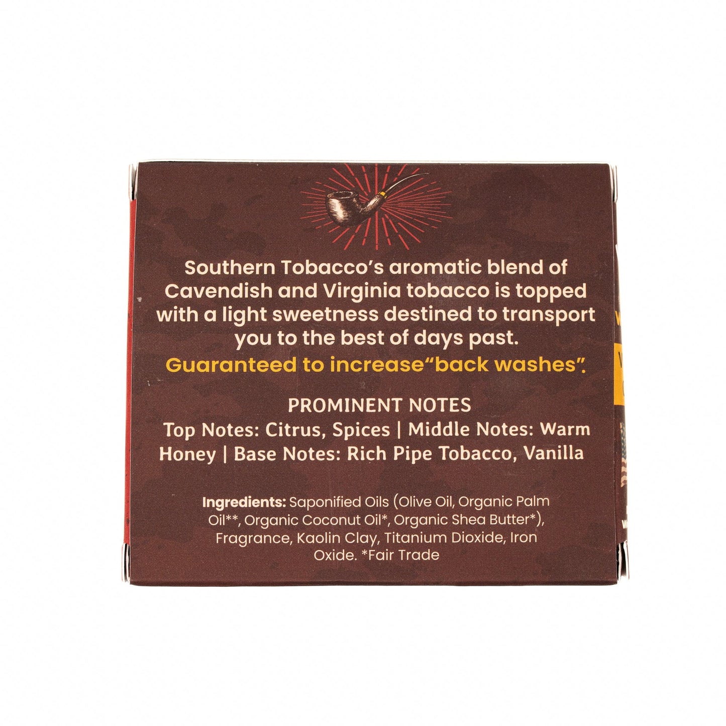 Southern Tobacco Bar Soap - Warlord - Men's Grooming Essentials