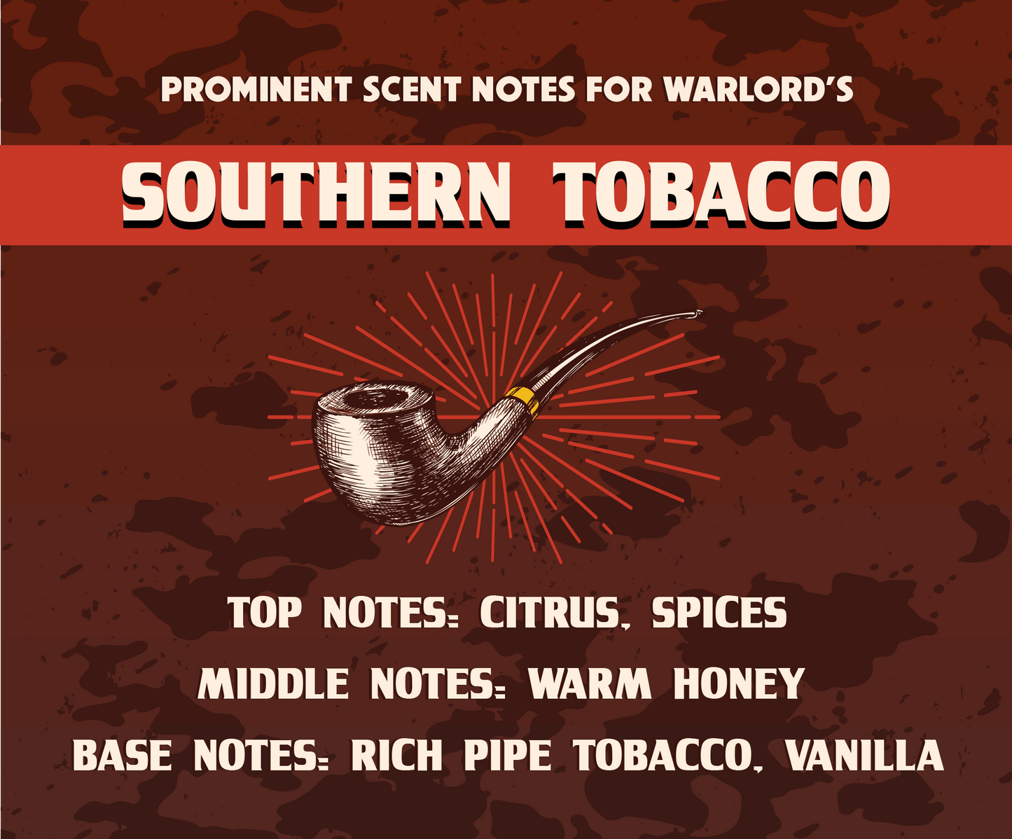 Southern Tobacco Men's Cologne - Warlord - Men's Grooming Essentials