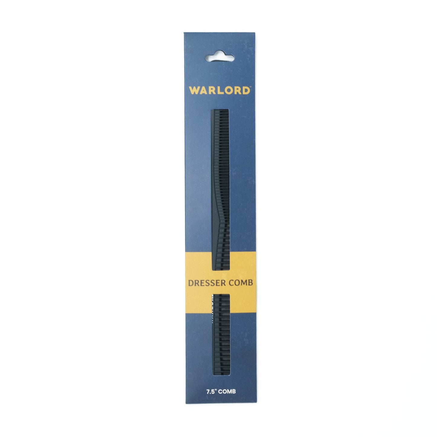 Warlord Dresser Comb – 7.5" Carbon Cut Duracon - Warlord - Men's Grooming Essentials