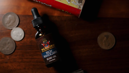 Warlord Beard Oil’s Rich Mahogany Beard Oil.