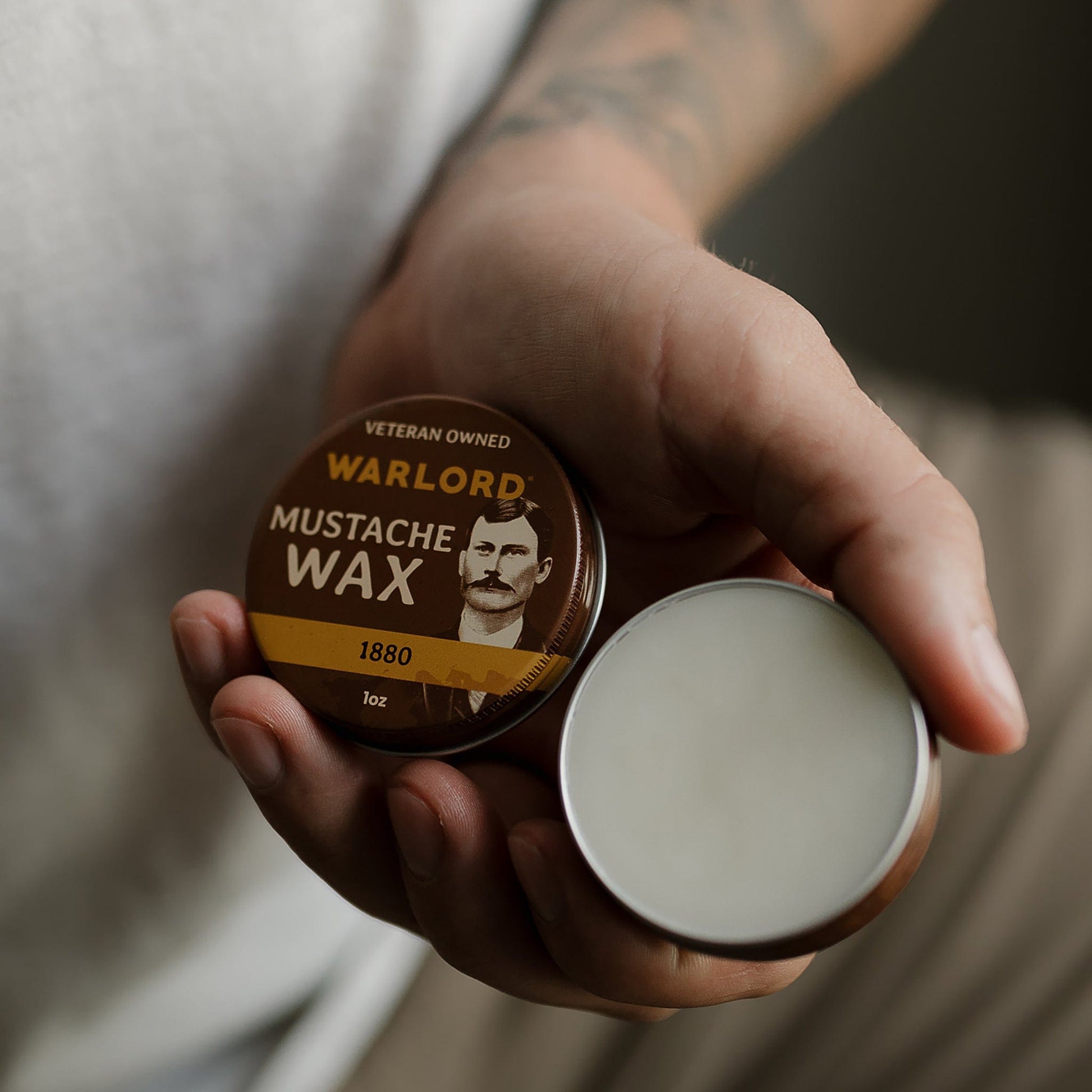 1880 Mustache Wax - Warlord - Men's Grooming Essentials
