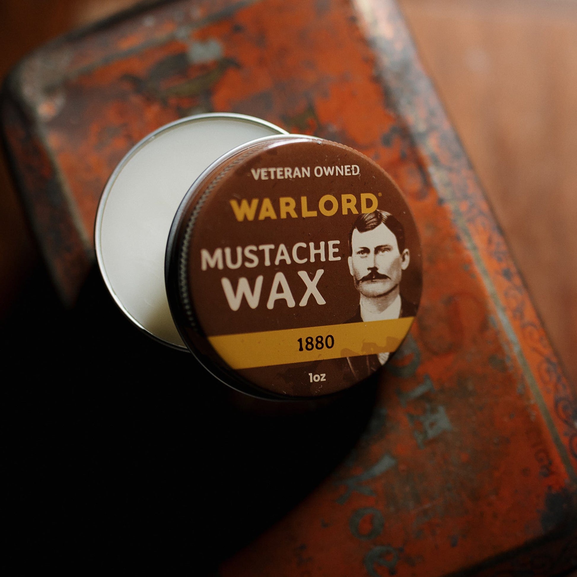 1880 Mustache Wax - Warlord - Men's Grooming Essentials