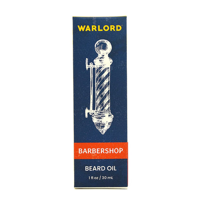 Barbershop Beard Oil - Warlord - Men's Grooming Essentials