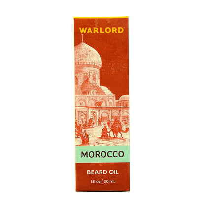 Morocco Beard Oil - Warlord - Men's Grooming Essentials