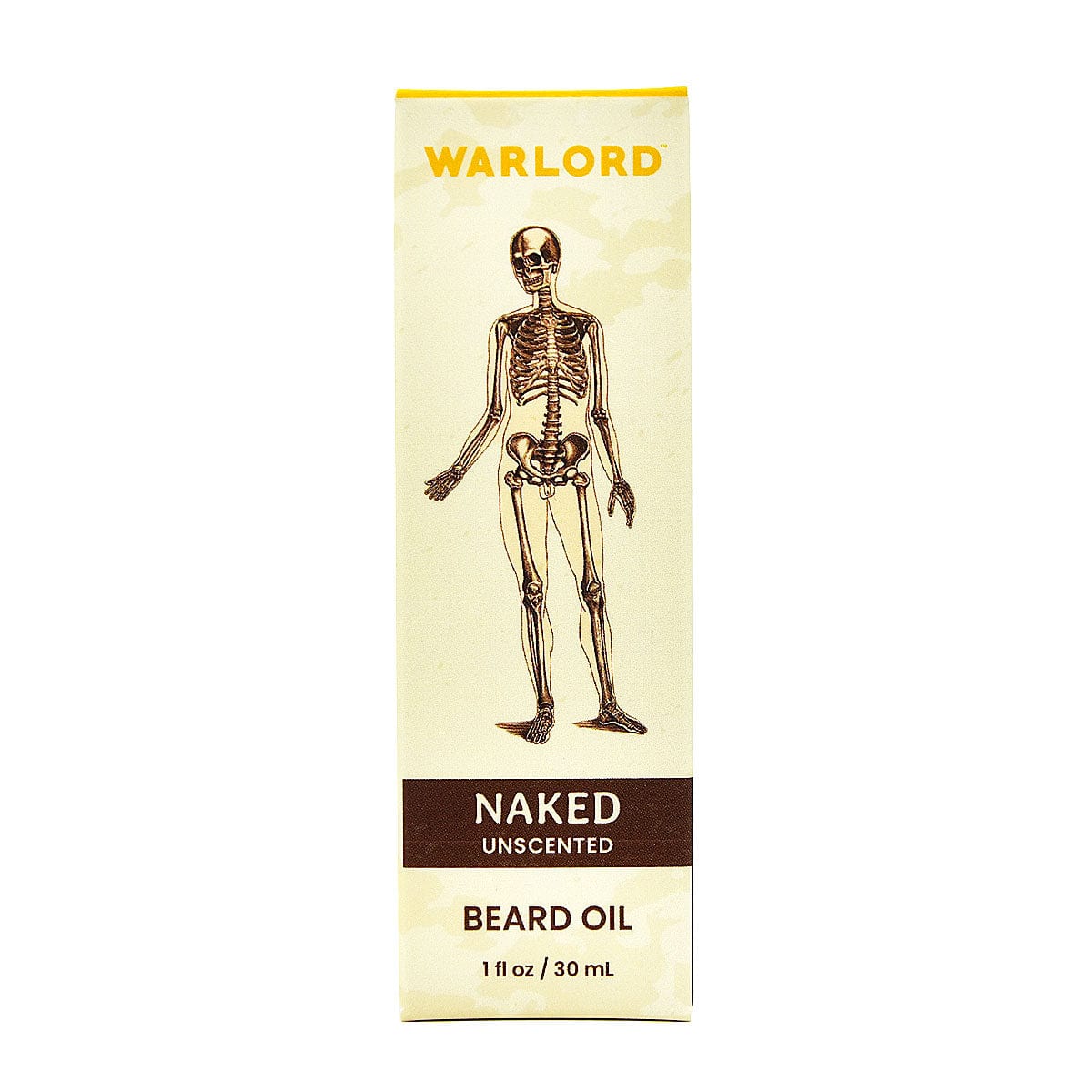 Naked Beard Oil (Fragrance Free) - Warlord - Men's Grooming Essentials