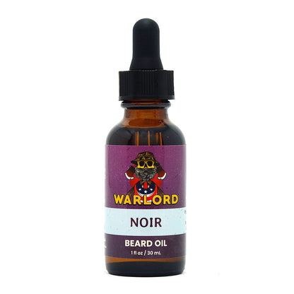 Noir Beard Oil - Warlord - Men's Grooming Essentials