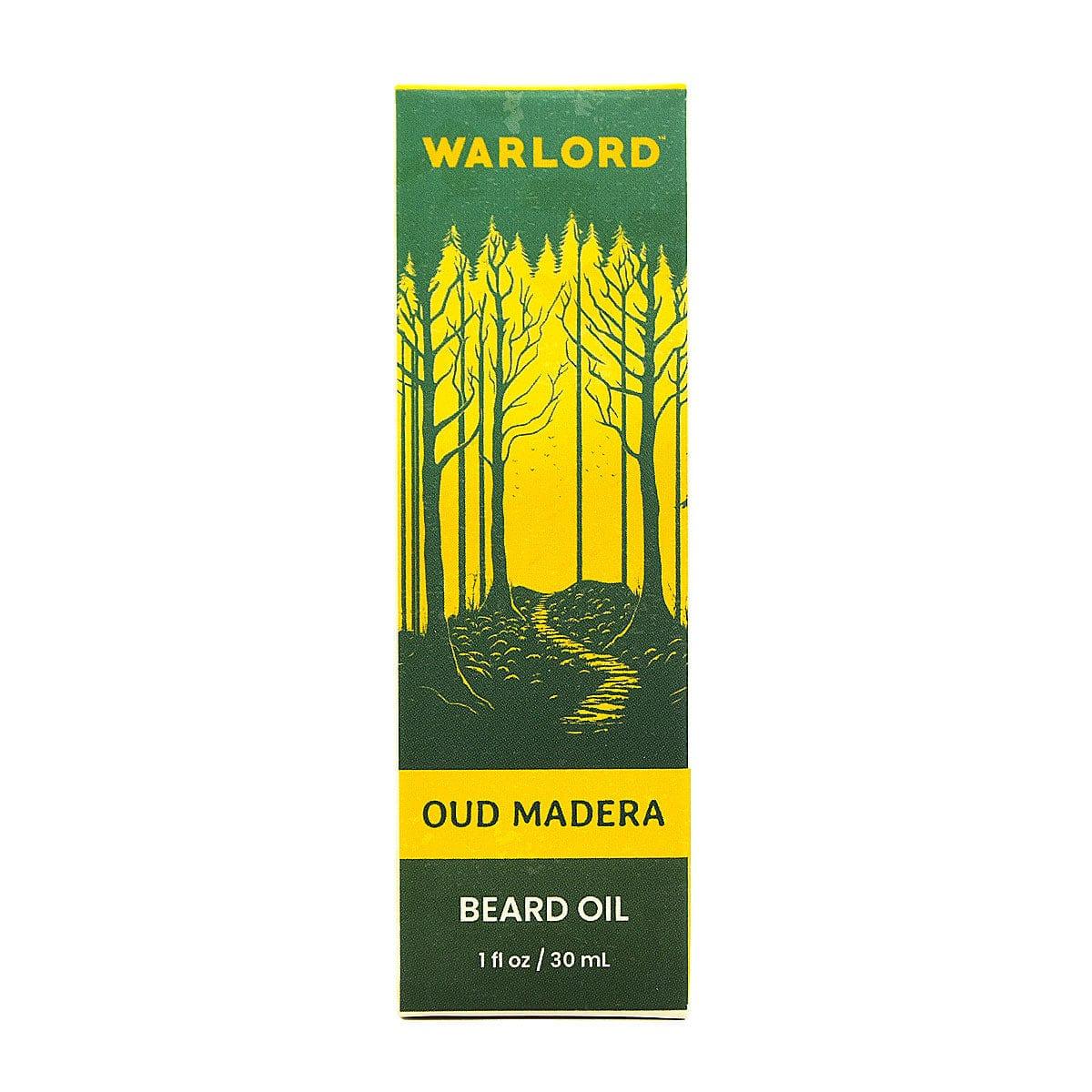 Oud Madera Beard Oil – Warlord - Men's Grooming Essentials