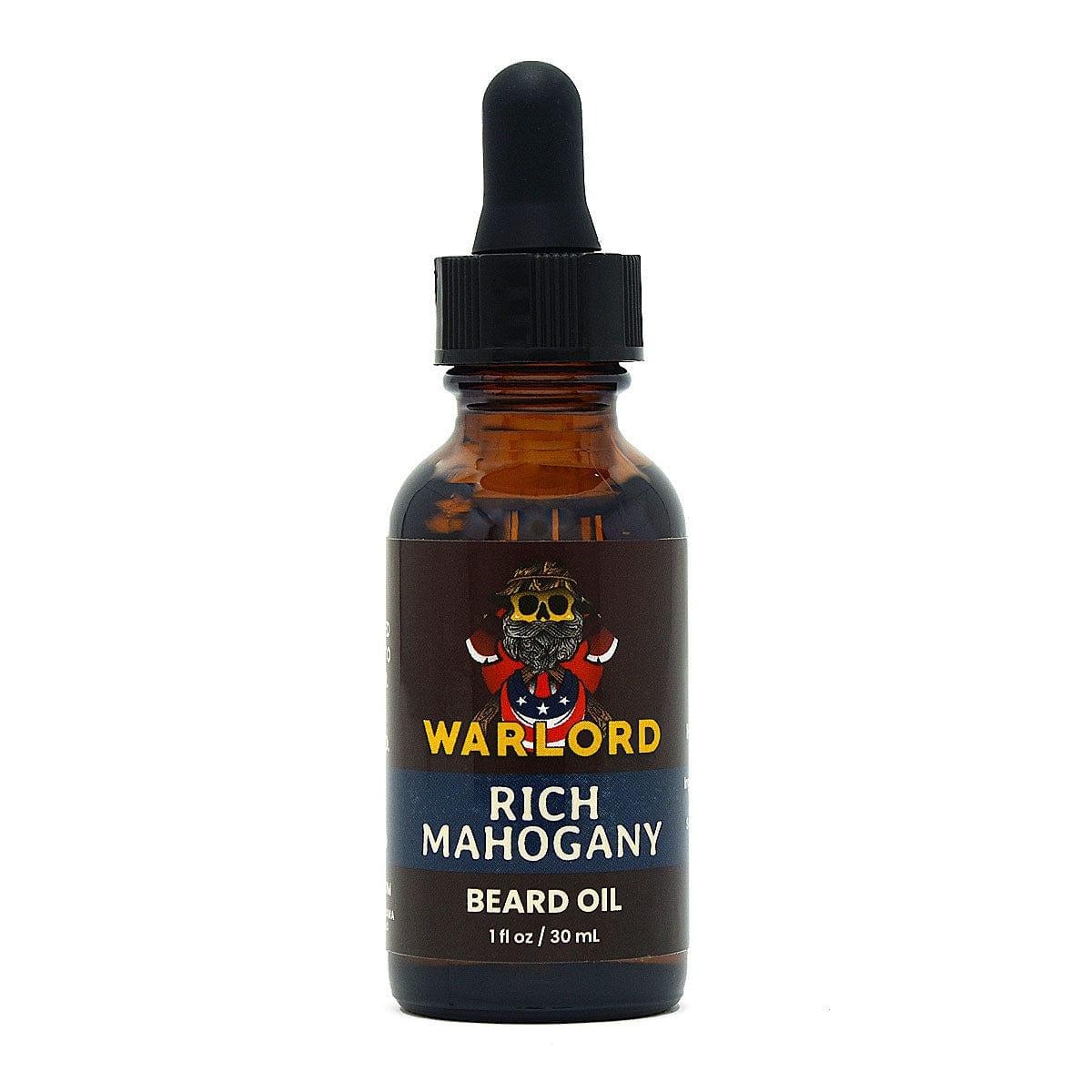 Rich Mahogany Beard Oil - Warlord - Men's Grooming Essentials