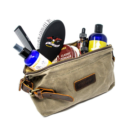 Army Green Shave Kit - Warlord - Men's Grooming Essentials
