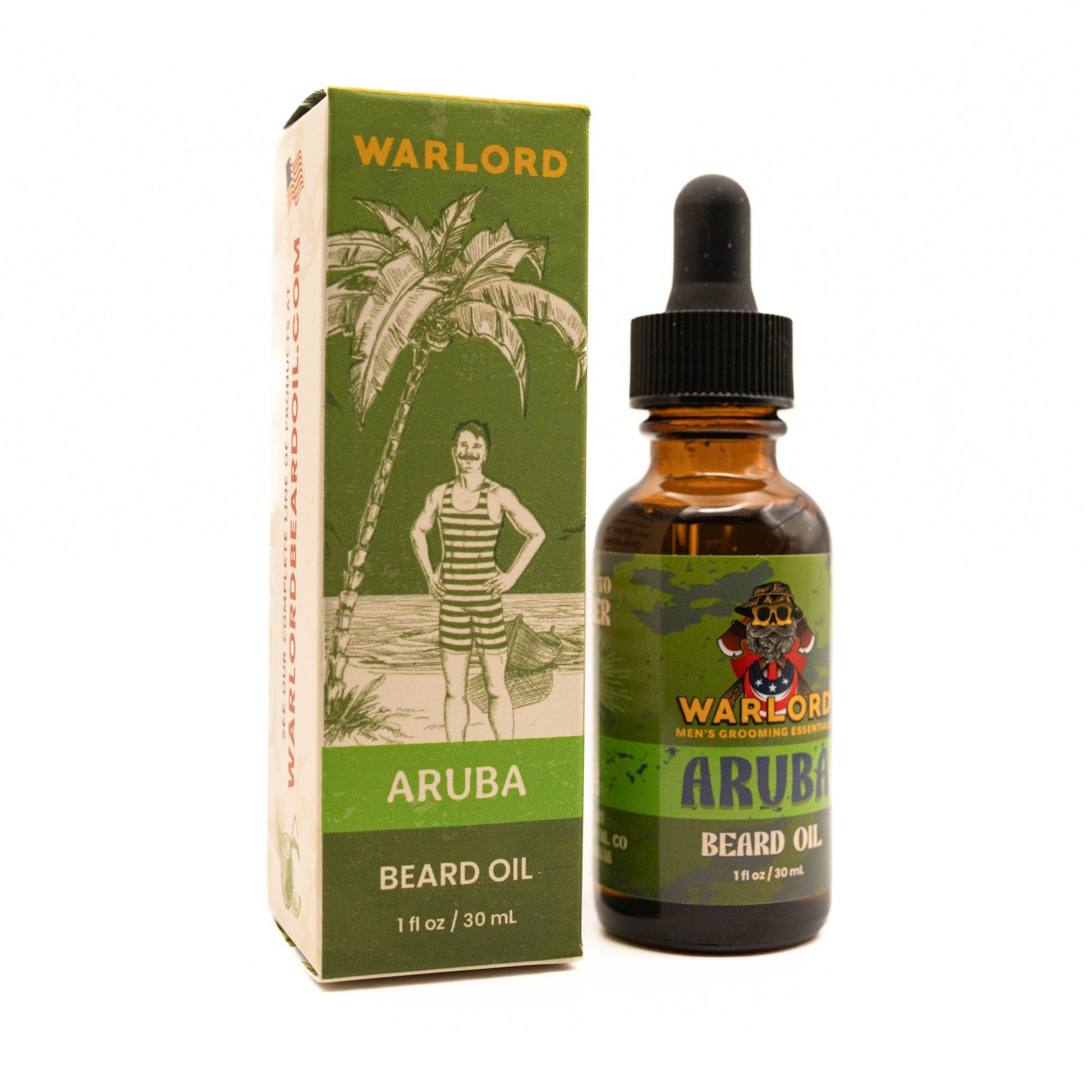 Aruba Beard Oil - Warlord - Men's Grooming Essentials