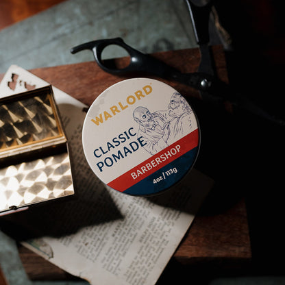 Barbershop Classic Hair Pomade - Warlord - Men's Grooming Essentials