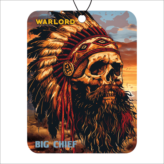 Big Chief - Southern Tobacco Car Freshener - Warlord - Men's Grooming Essentials