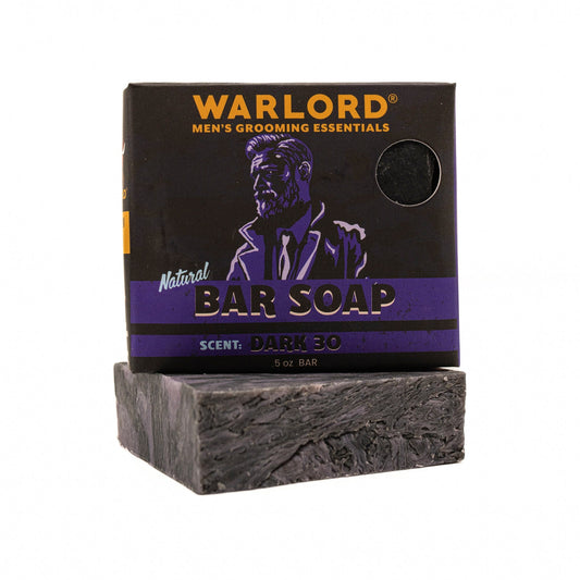 Dark 30 Bar Soap - Warlord - Men's Grooming Essentials