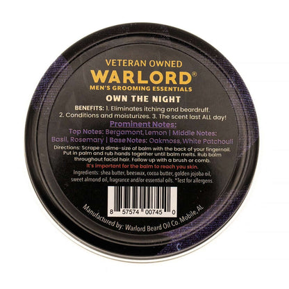 Dark 30 Beard Balm - Warlord - Men's Grooming Essentials