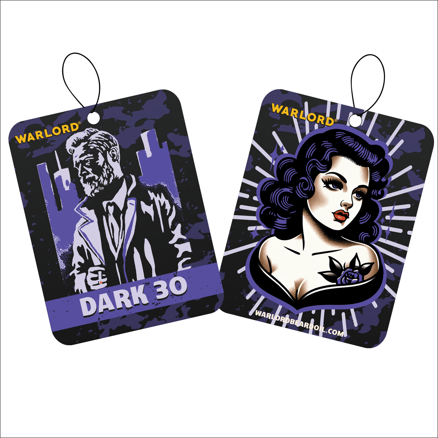 Femme Fatale Dark 30 Car Freshener - Warlord - Men's Grooming Essentials