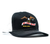 Freedom Eagle Trucker Hat - Black/White - Warlord - Men's Grooming Essentials