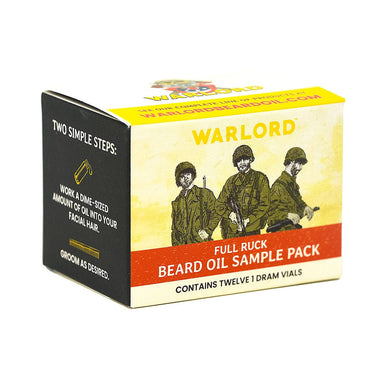 Beard Oil - Full Ruck Sample Pack | Warlord Beard Oil