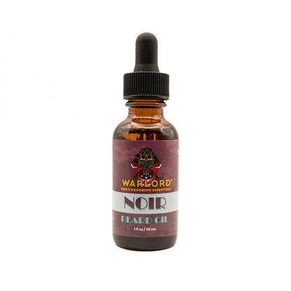 Noir Beard Oil - Warlord - Men's Grooming Essentials