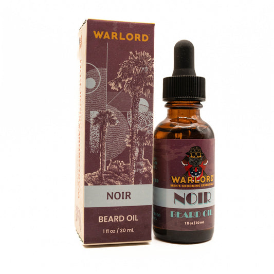 Noir Beard Oil - Warlord - Men's Grooming Essentials