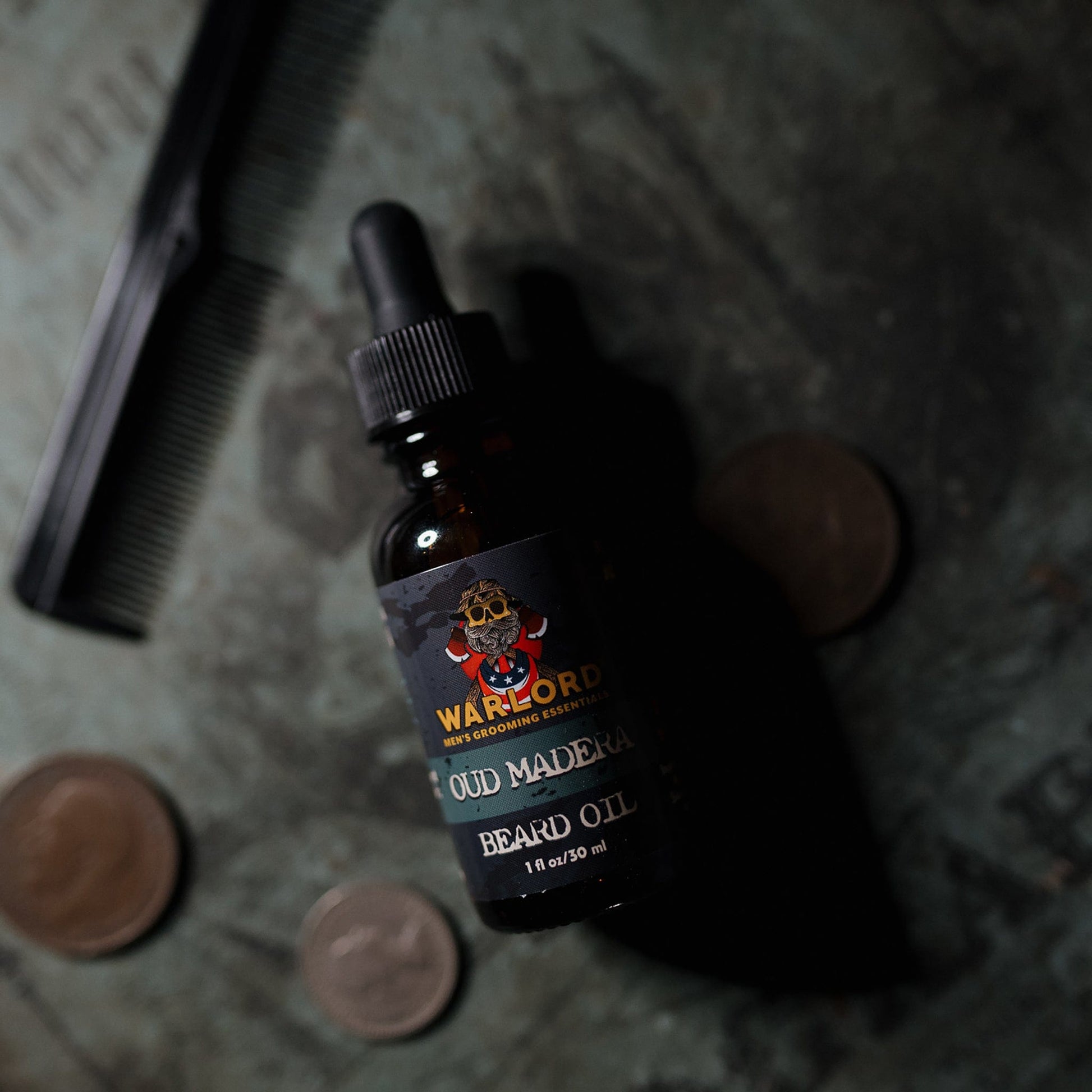 Oud Madera Beard Oil - Warlord - Men's Grooming Essentials