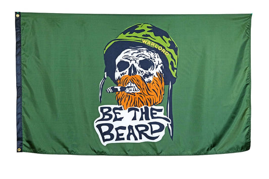 SGT. Fury – The Bearded War Machine Flag - Warlord - Men's Grooming Essentials