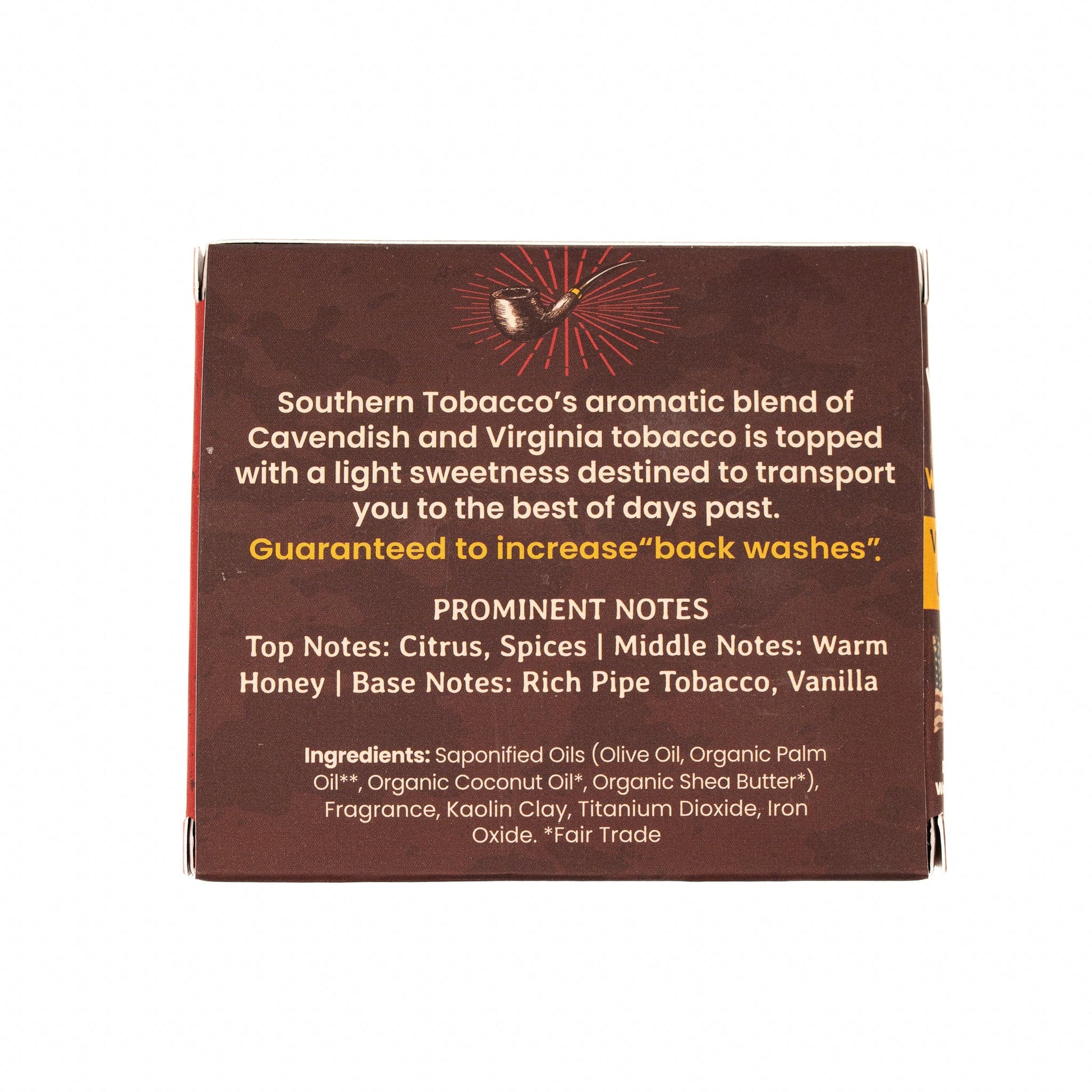 Southern Tobacco Bar Soap - Warlord - Men's Grooming Essentials
