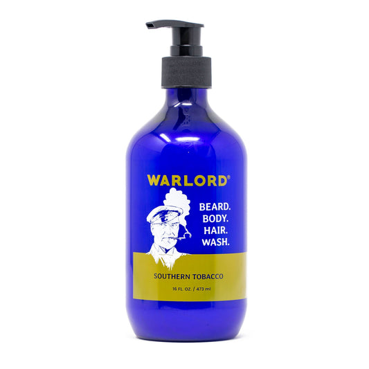 Southern Tobacco Beard, Body, & Hair Wash - Warlord - Men's Grooming Essentials