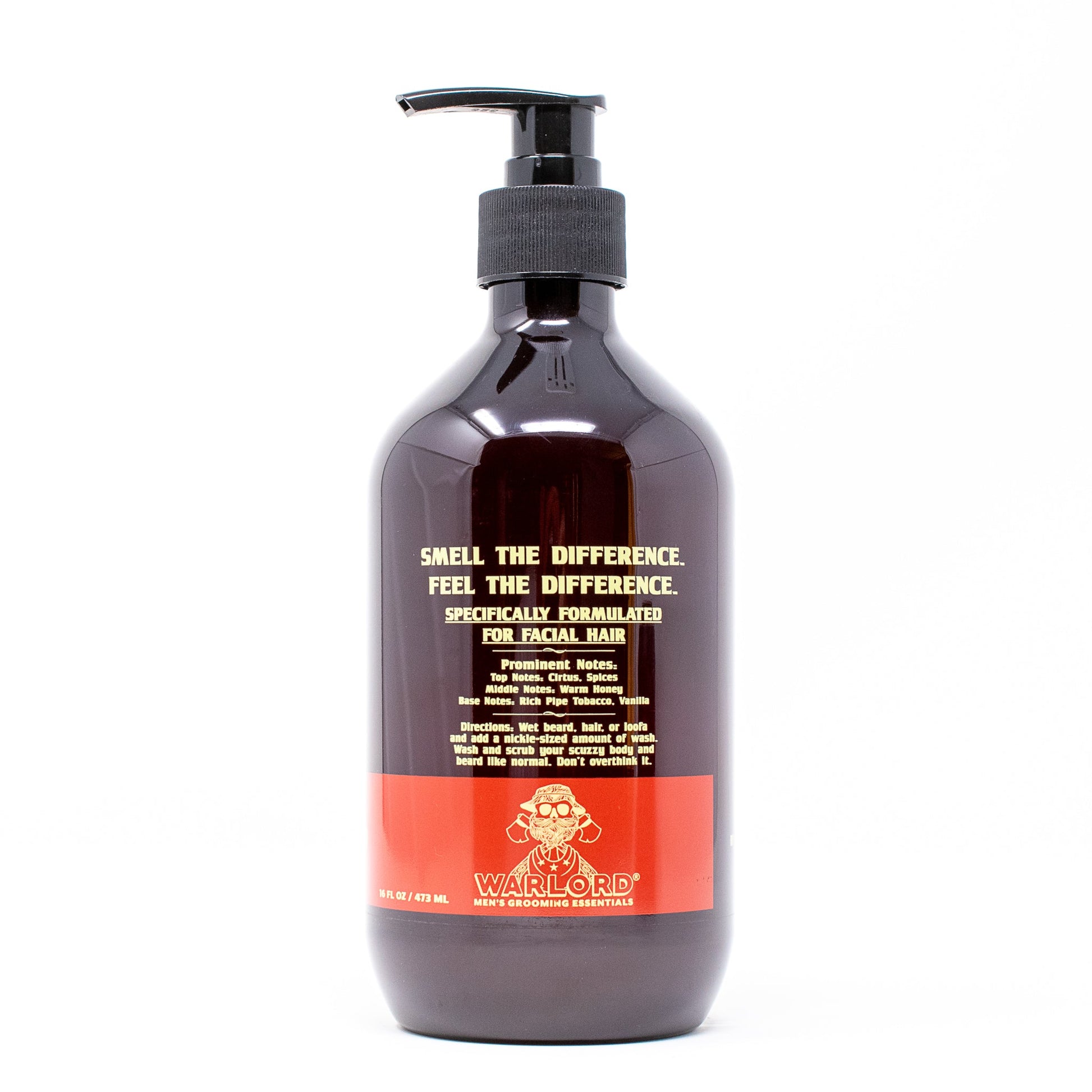 Southern Tobacco Beard, Body, & Hair Wash - Warlord - Men's Grooming Essentials