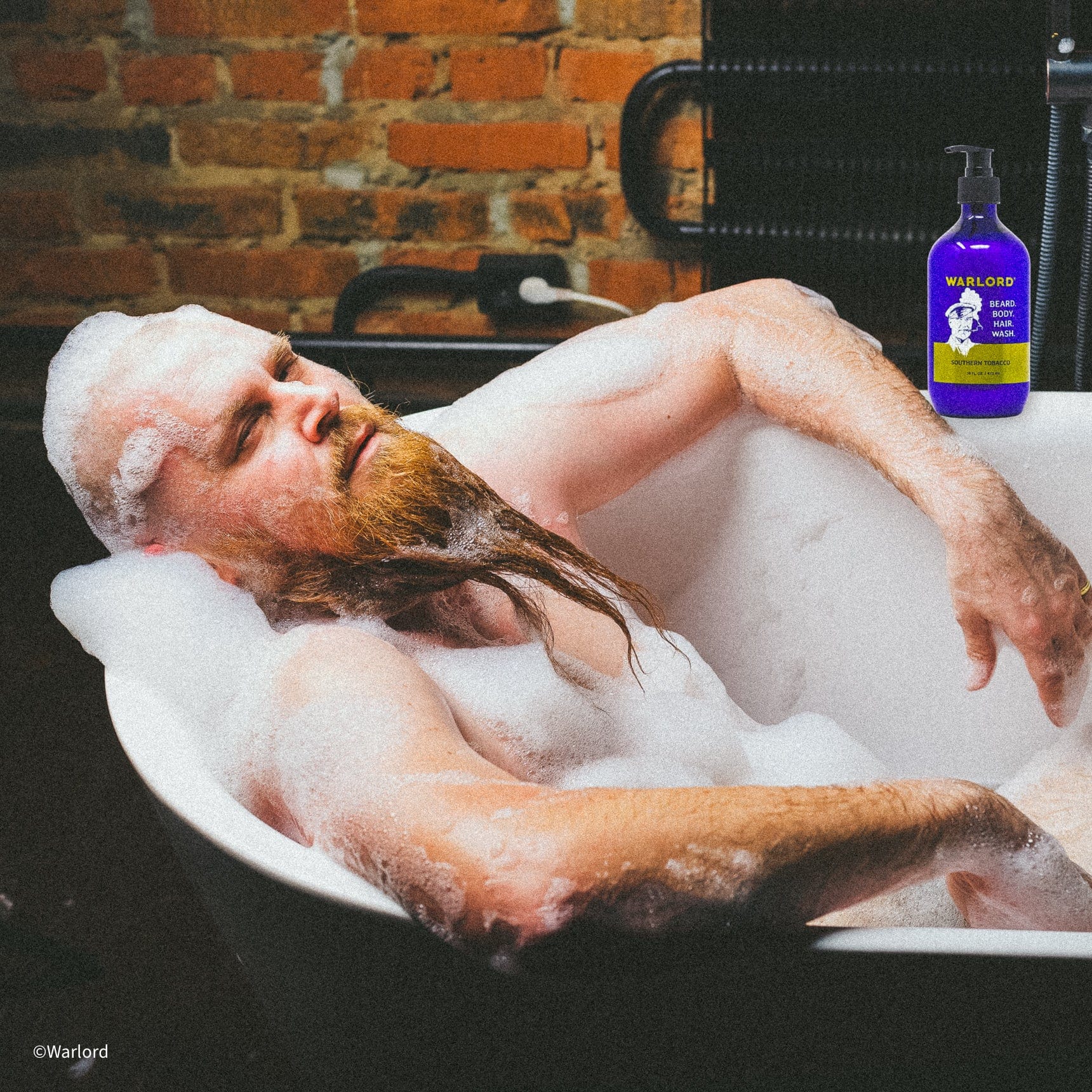 Southern Tobacco Beard, Body, & Hair Wash - Warlord - Men's Grooming Essentials
