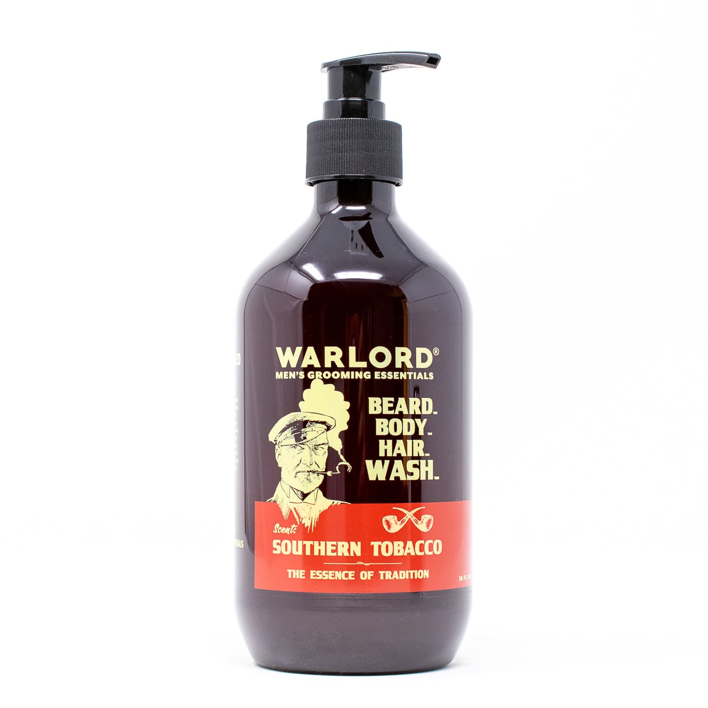 Southern Tobacco Beard, Body, & Hair Wash - Warlord - Men's Grooming Essentials