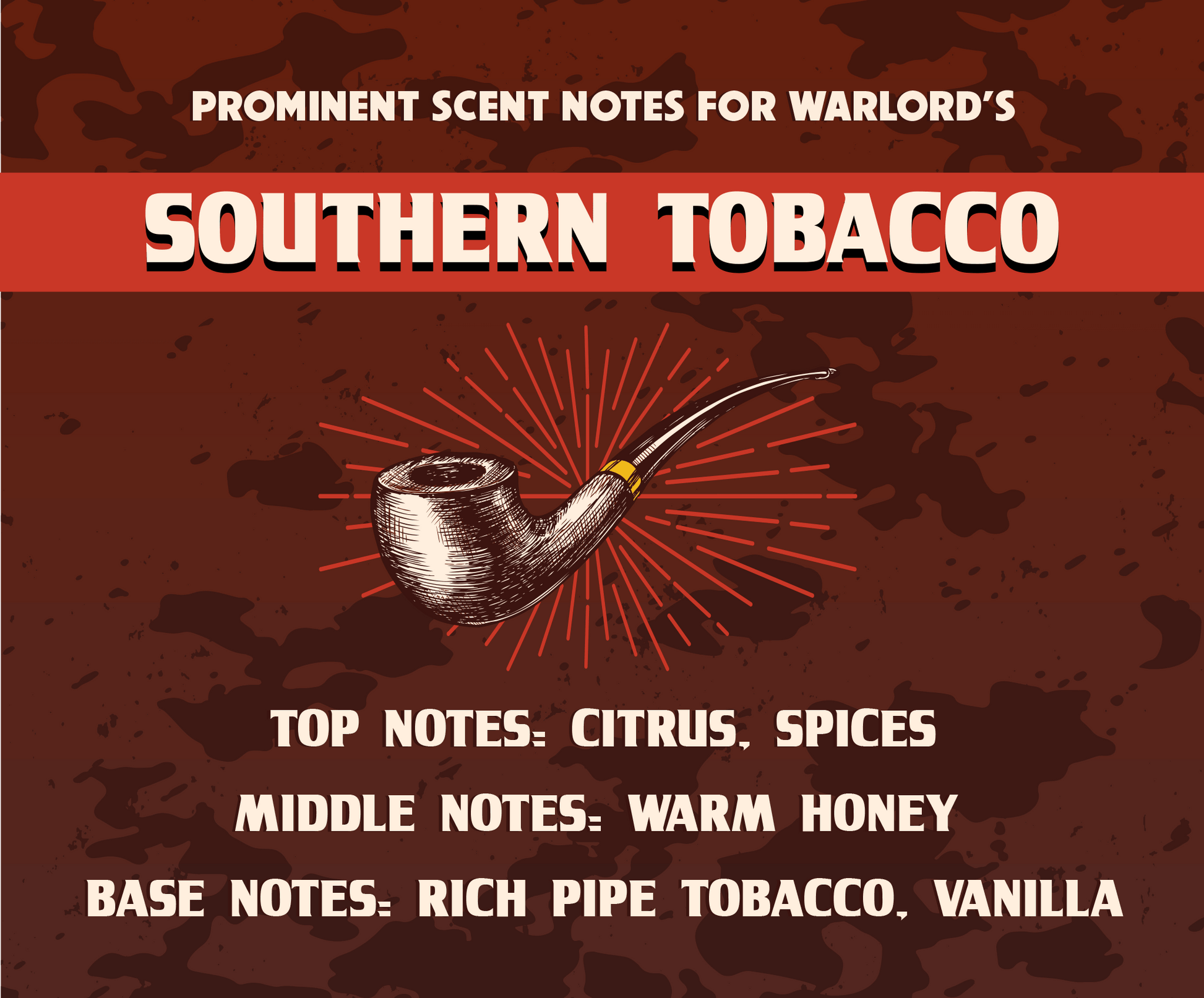 warlord southern tobacco beard oil Wholesale for your store with a spicy undertone to add depth to the aroma Classic Hair Pomade Southern