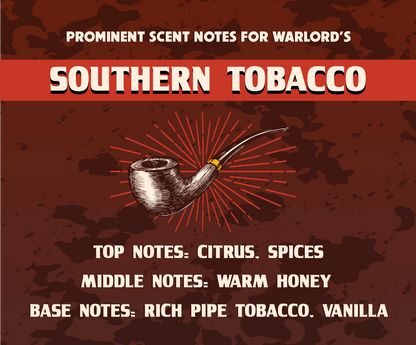 Southern Tobacco Men's Cologne - Warlord - Men's Grooming Essentials