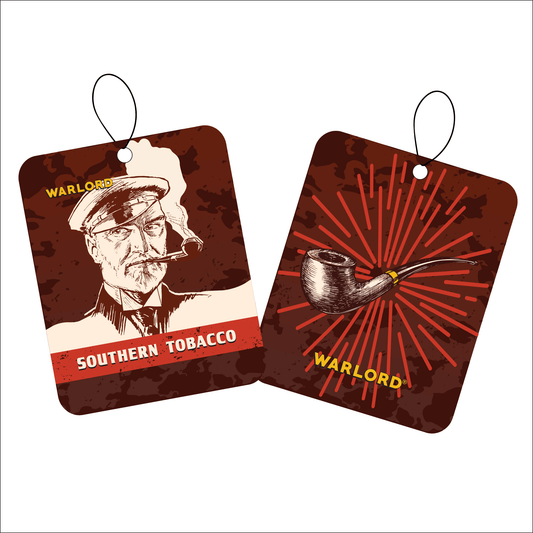 The Commodore - Southern Tobacco Car Freshener - Warlord - Men's Grooming Essentials